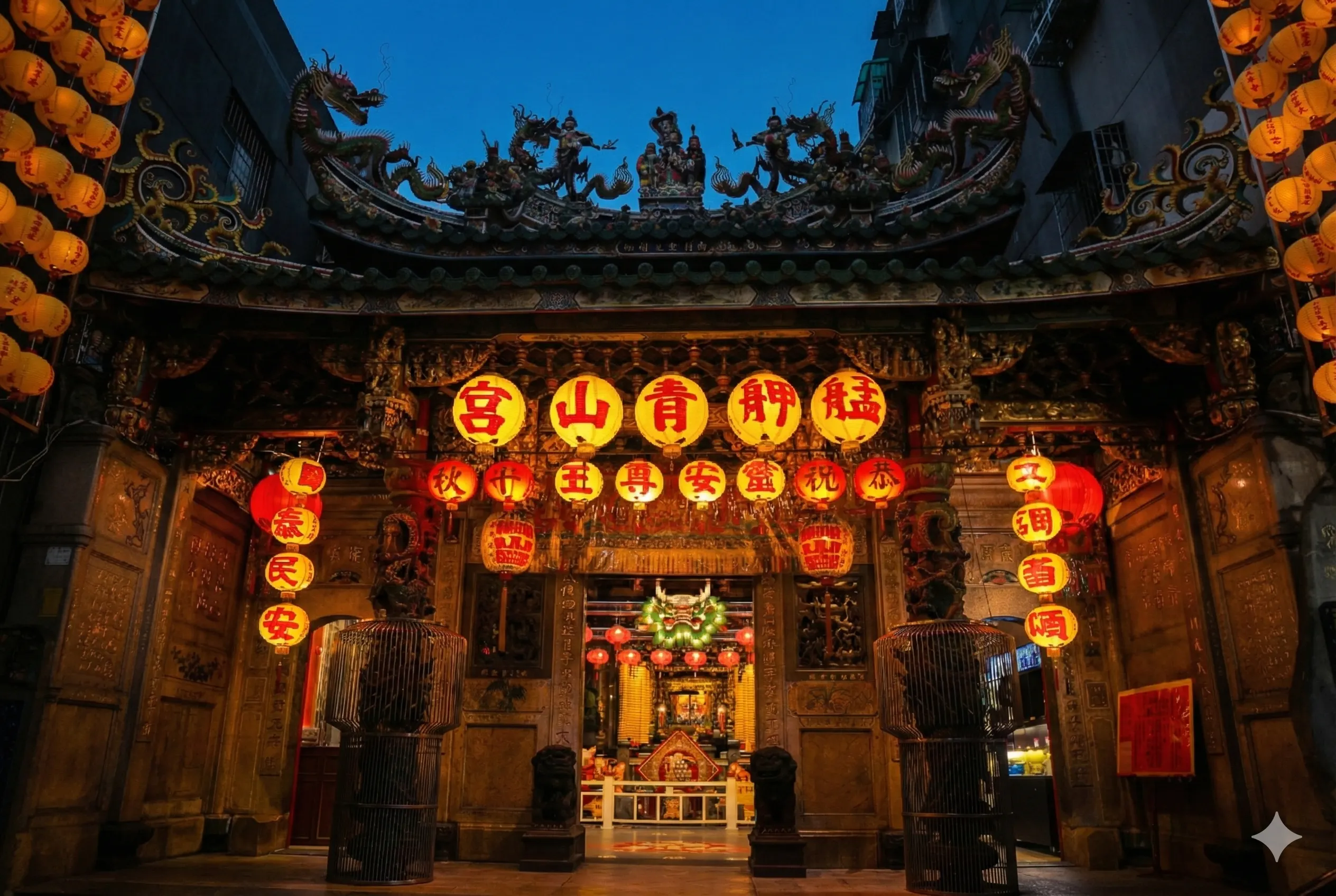 艋舺青山宮正門